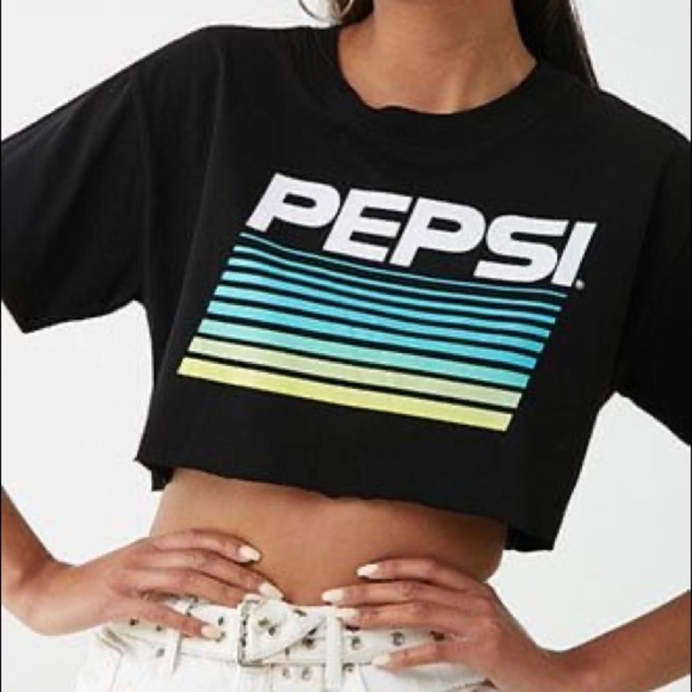 Pepsi Forever 21 Crop Top